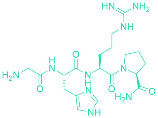 H-Gly-His-Arg-Pro-NH2