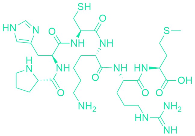 H-Pro-His-Cys-Lys-Arg-Met-OH