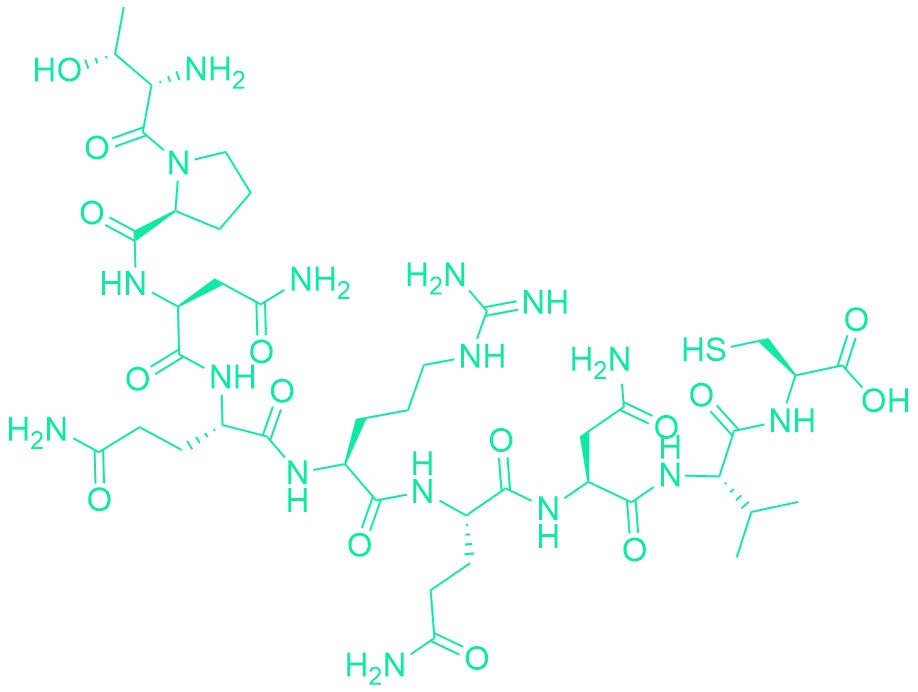 H-Thr-Pro-Asn-Gln-Arg-Gln-Asn-Val-Cys-OH