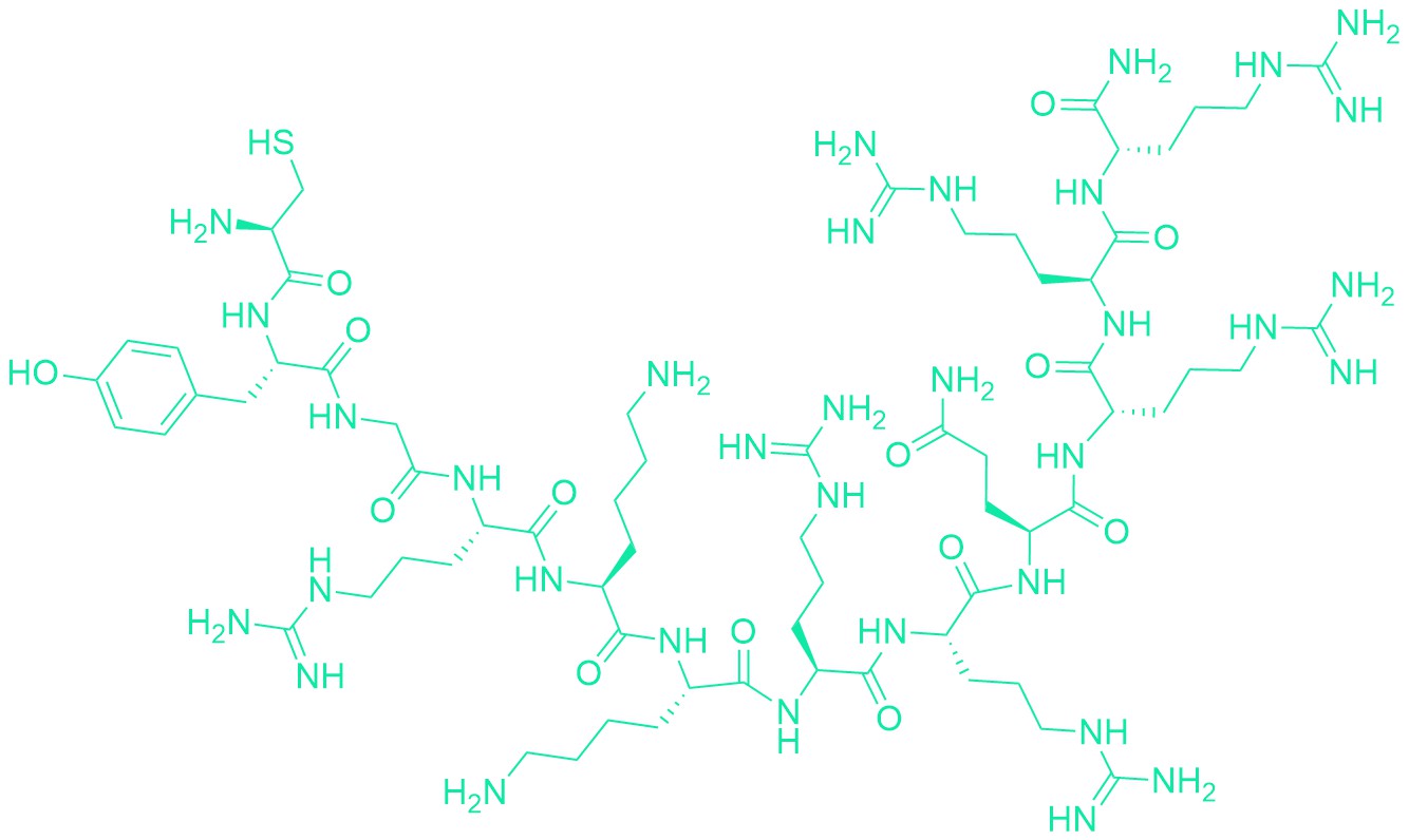 (Cys46)-HIV-1 tat Protein (46-57) amide