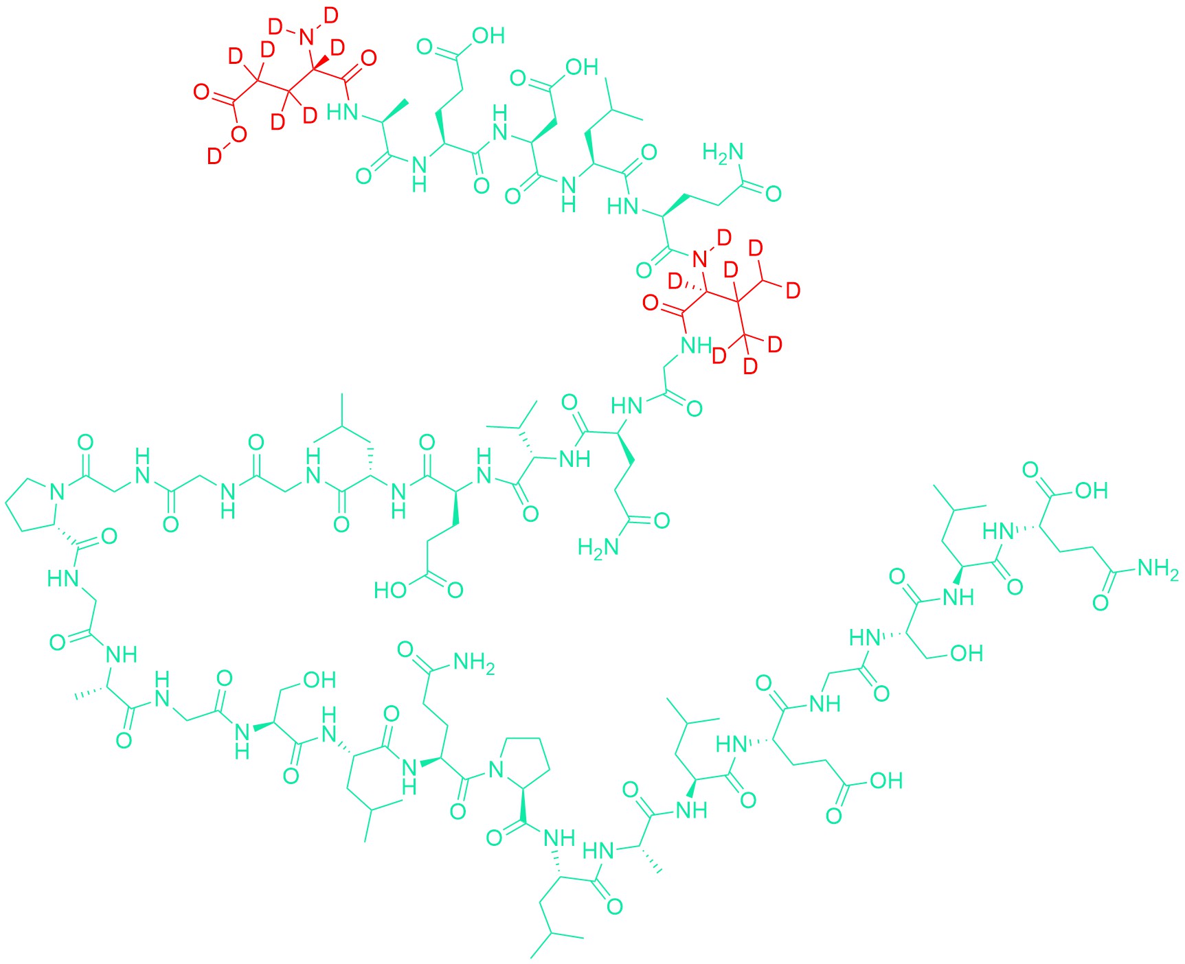 ([D8]Val7·10)-C-Peptide (human)