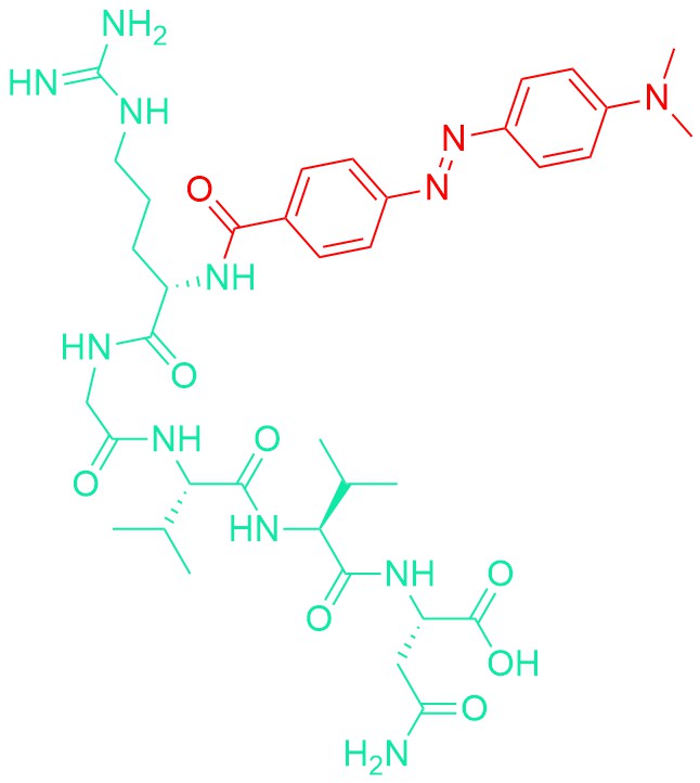 DABCYL-Arg-Gly-Val-Val-Asn-Ala-OH