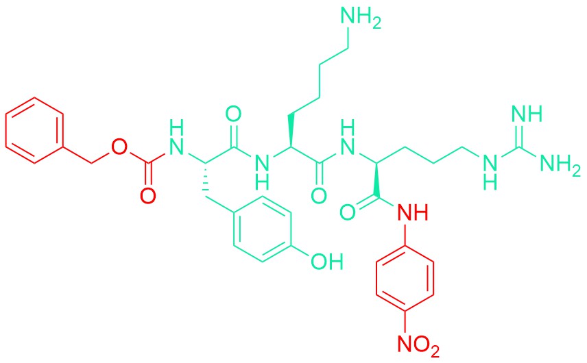 Z-Tyr-Lys-Arg-pNA