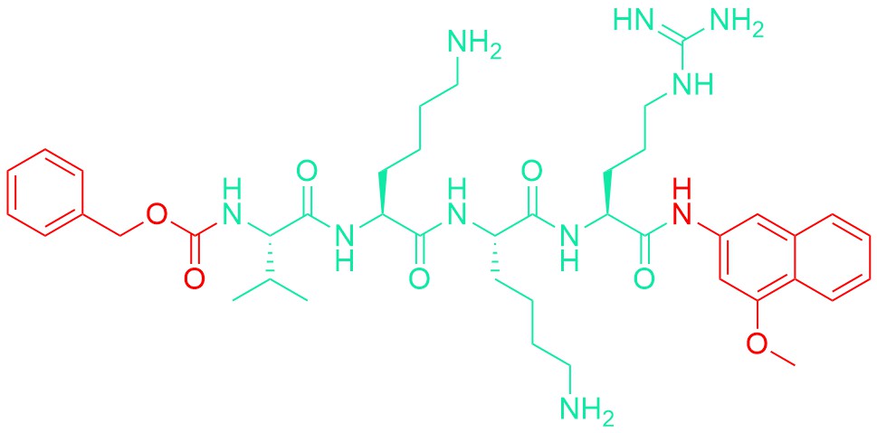 Z-Val-Lys-Lys-Arg-4MβNA