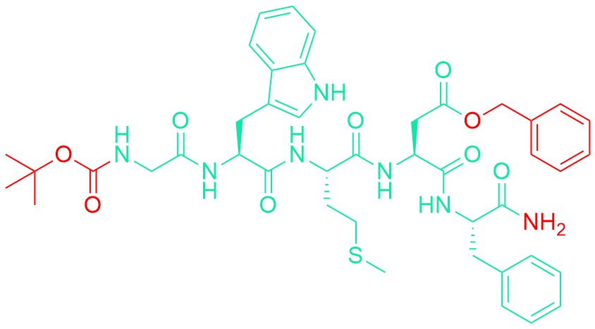 Boc-(Asp(OBzl)16)-Gastrin I (13-17) (human)