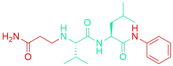 N-(2-Carbamoyl-ethyl)-Val-Leu-anilide