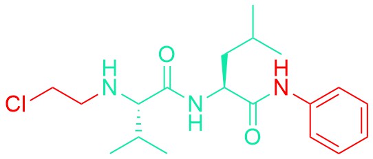 N-2-Chloroethyl-Val-Leu-anilide