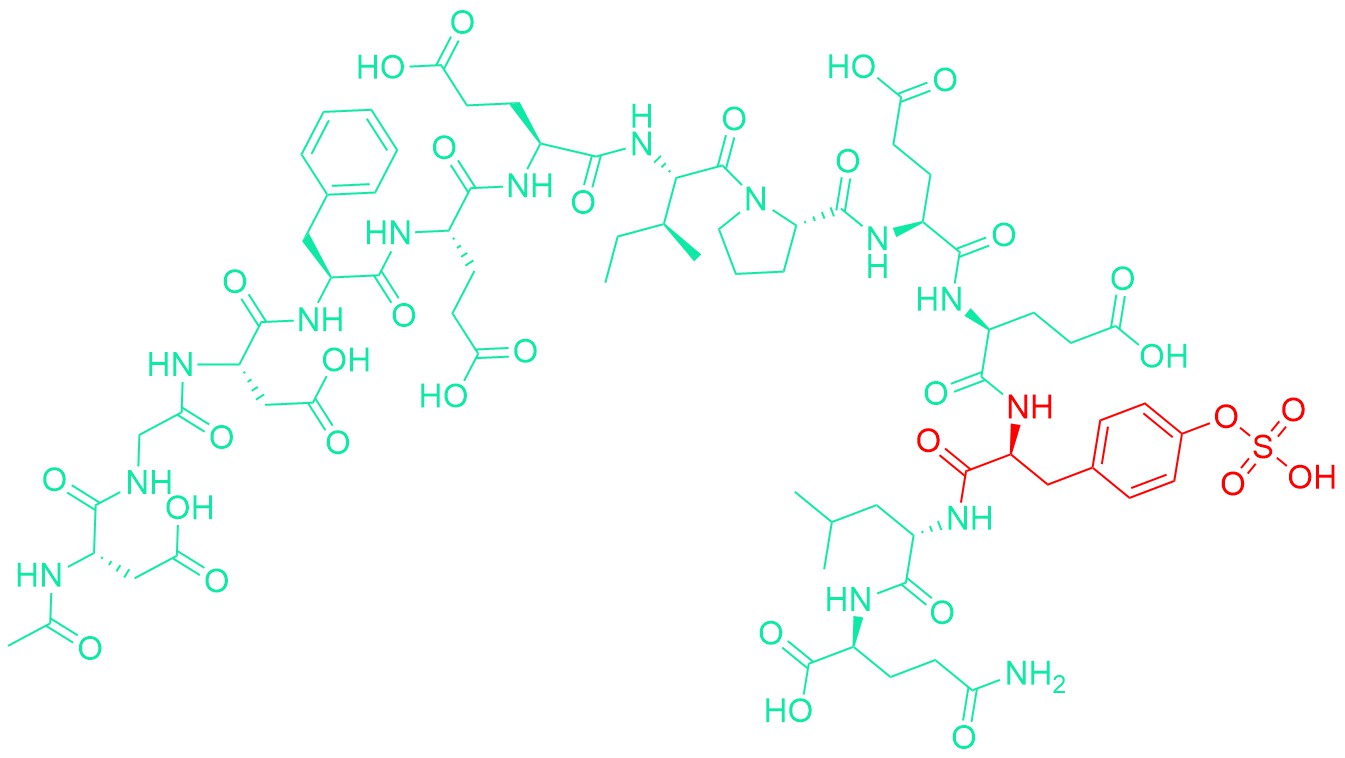 Acetyl-Hirudin (53-65) (sulfated)