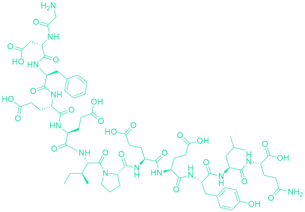 Hirudin (54-65) (desulfated)