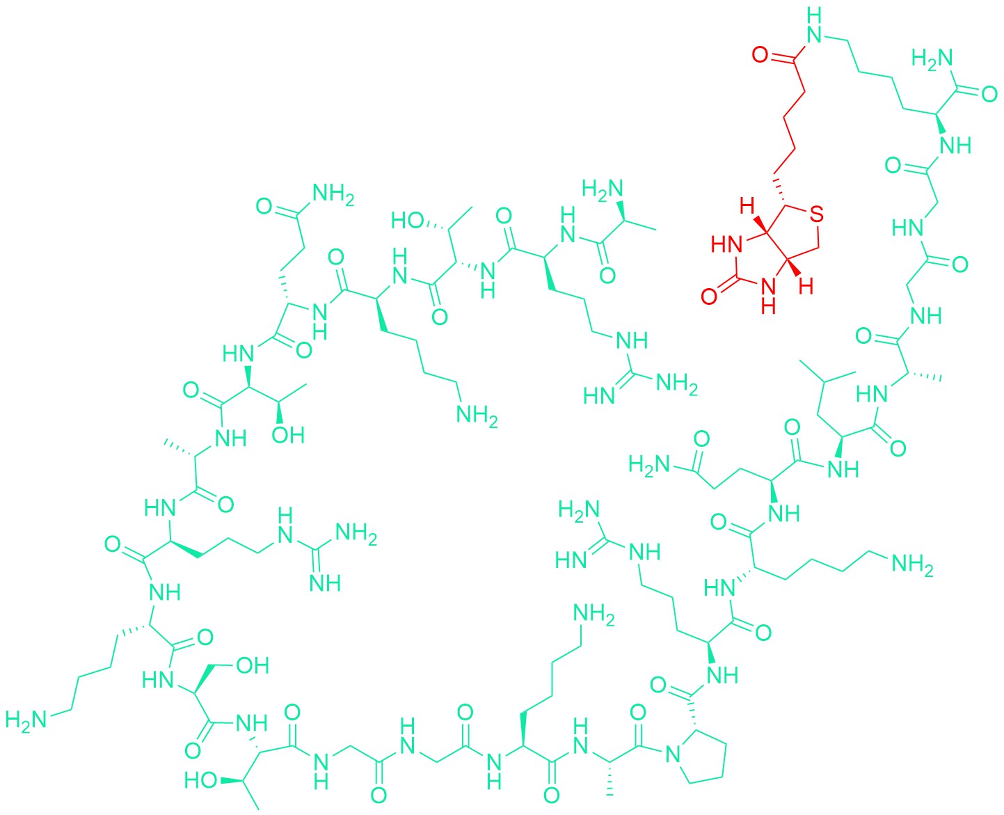 Histone H3 (1-21)-Gly-Gly-Lys(biotinyl) amide