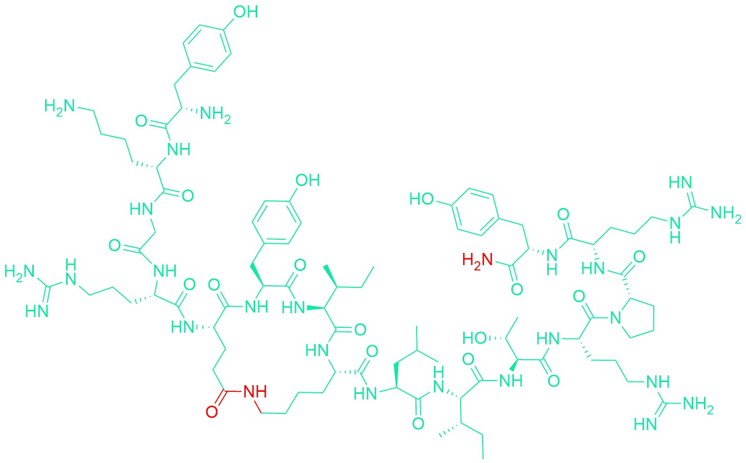 Tyr-Lys-Gly-(Cyclo(Glu26-Lys29),Pro34)-Neuropeptide Y (25-36)