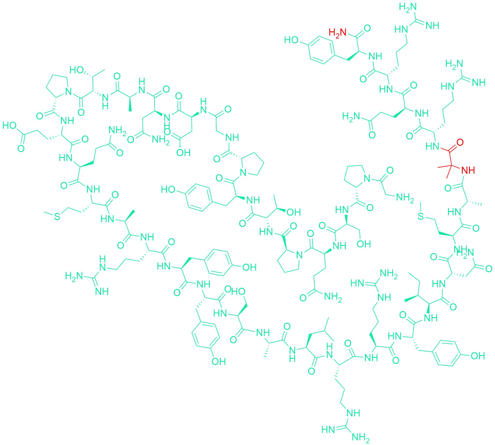 (Gly1,Ser3.22,Gln4.34,Thr6,Arg19,Tyr21,Ala23.31,Aib32)-Pancreatic Polypeptide (human)