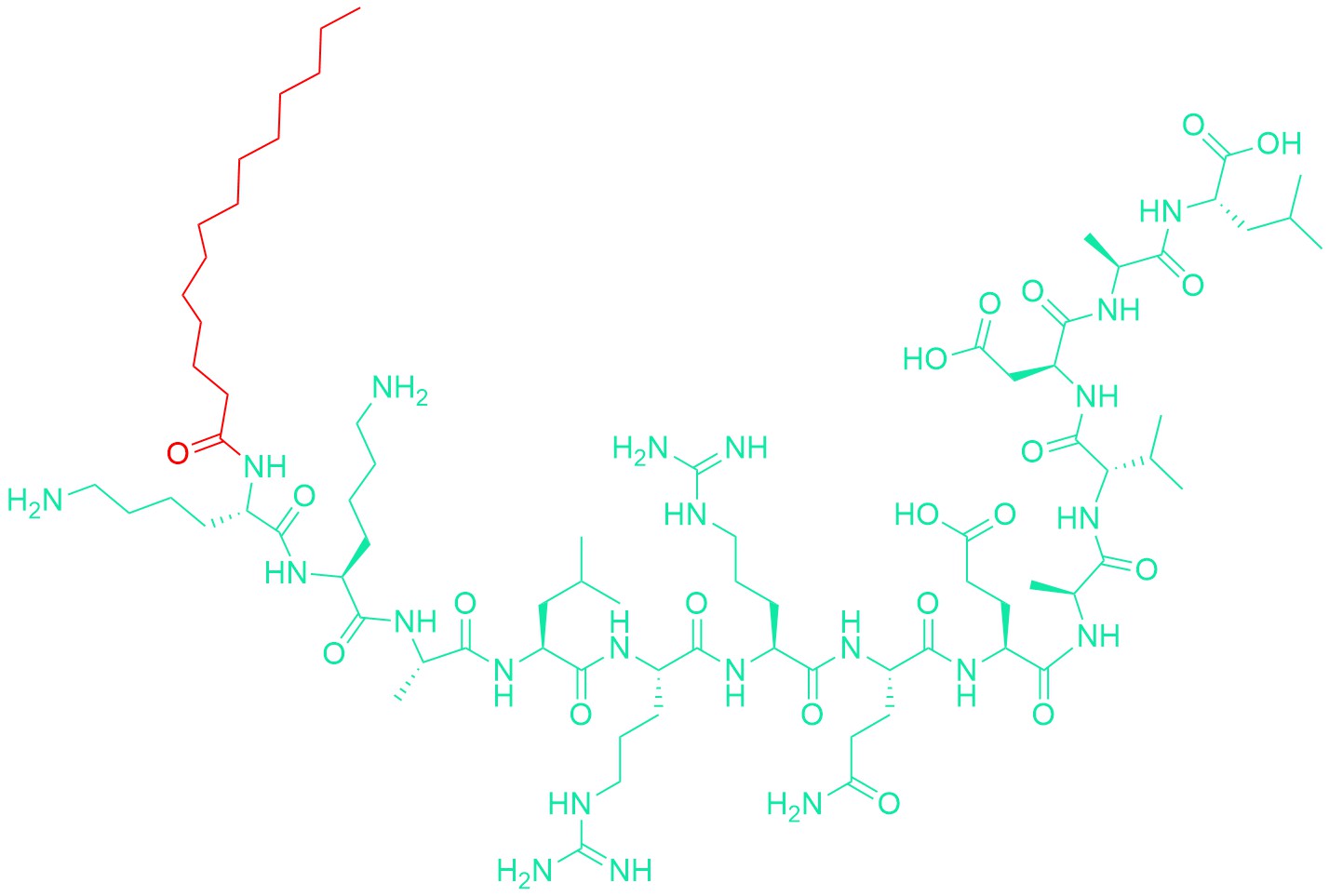 Autocamtide-2-related inhibitory peptide, myristoylated