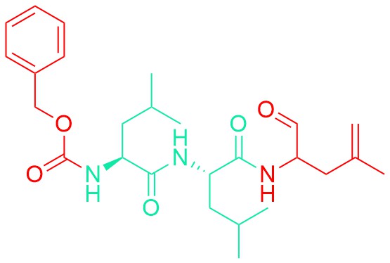 Z-Leu-Leu-4,5-dehydro-Leu-aldehyde