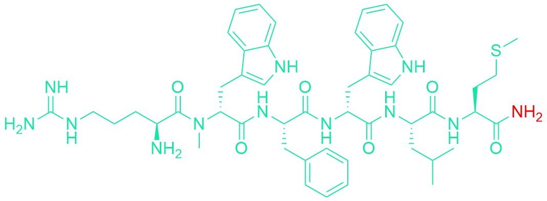 (Arg6,D-Trp7.9,N-Me-Phe8)-Substance P (6-11)