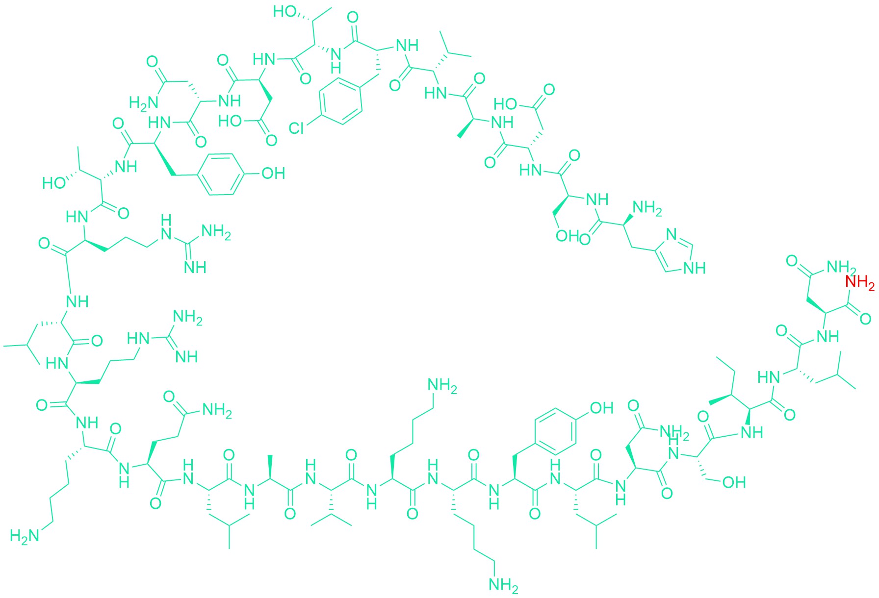 (p-Chloro-D-Phe6,Leu17)-VIP (human, mouse, rat)