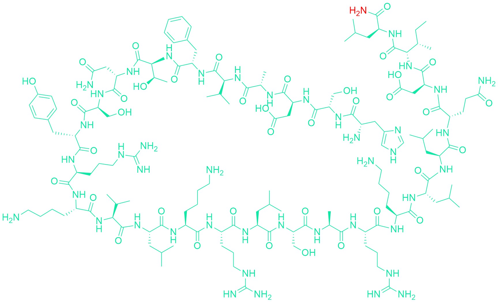 (Lys15,Arg16,Leu27)-VIP (1-7)-GRF (8-27)