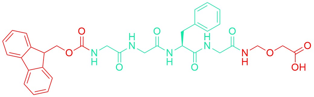 Fmoc-Gly-Gly-Phe-Gly-NH-CH2-O-CH2COOH